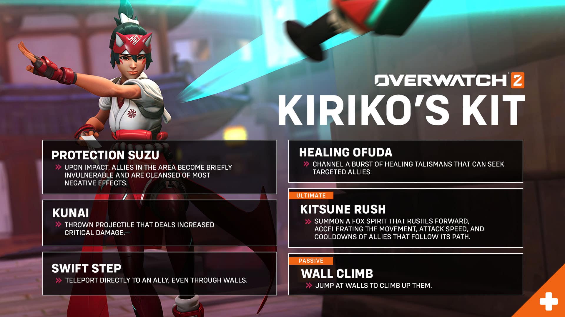 Kiriko abilities