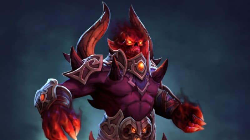Shadow Demon ready to cast Disruption in battle