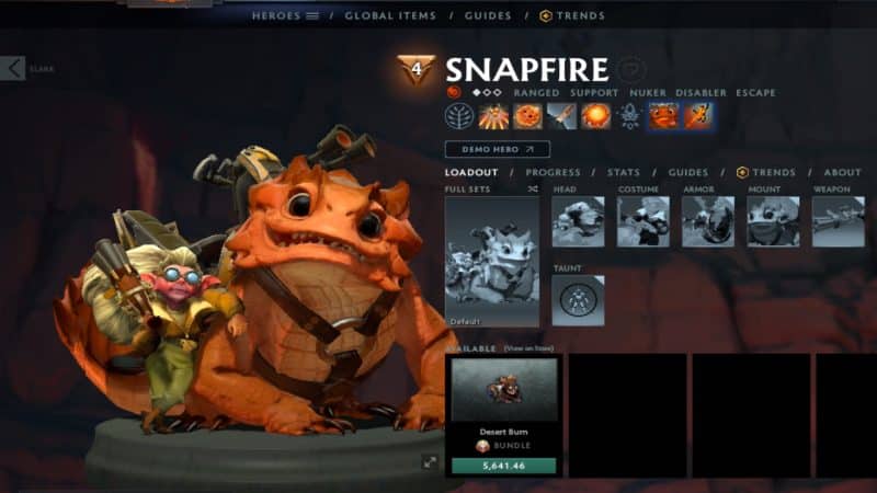 Snapfire uses Mortimer Kisses to melt enemies