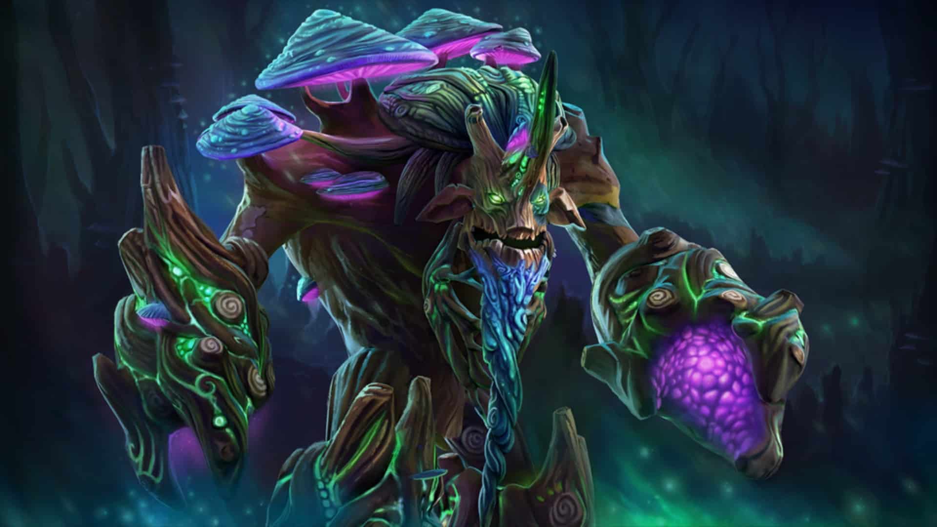 Treant Protector uses Living Armor to restore health to allies
