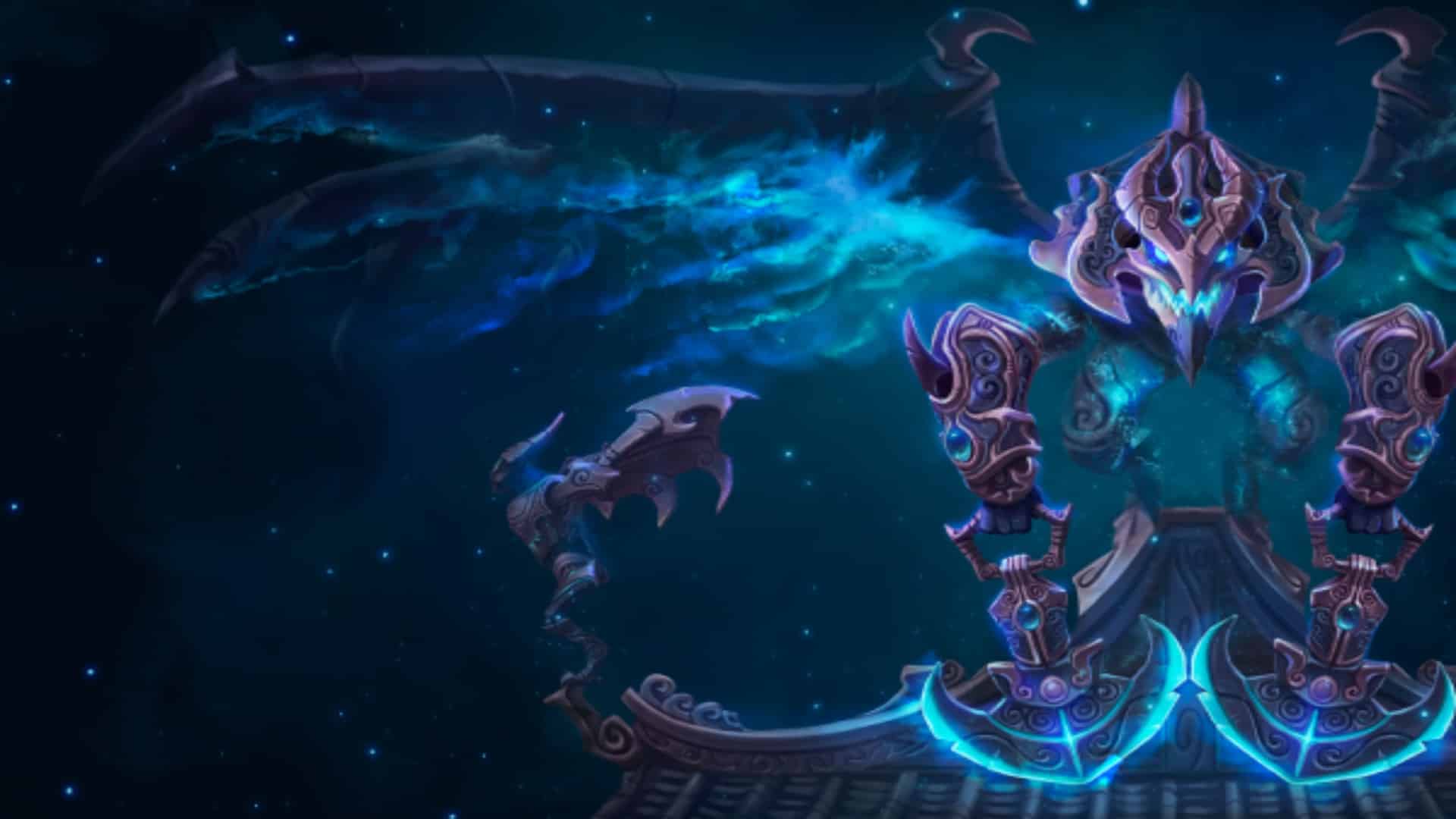 Visage flies toward enemies in Dota 2