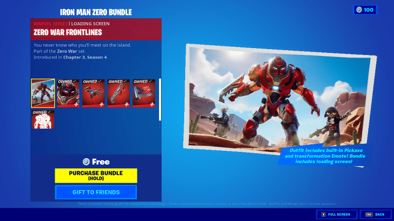 After redeeming the issue rewards, you can get this loading screen for free too.