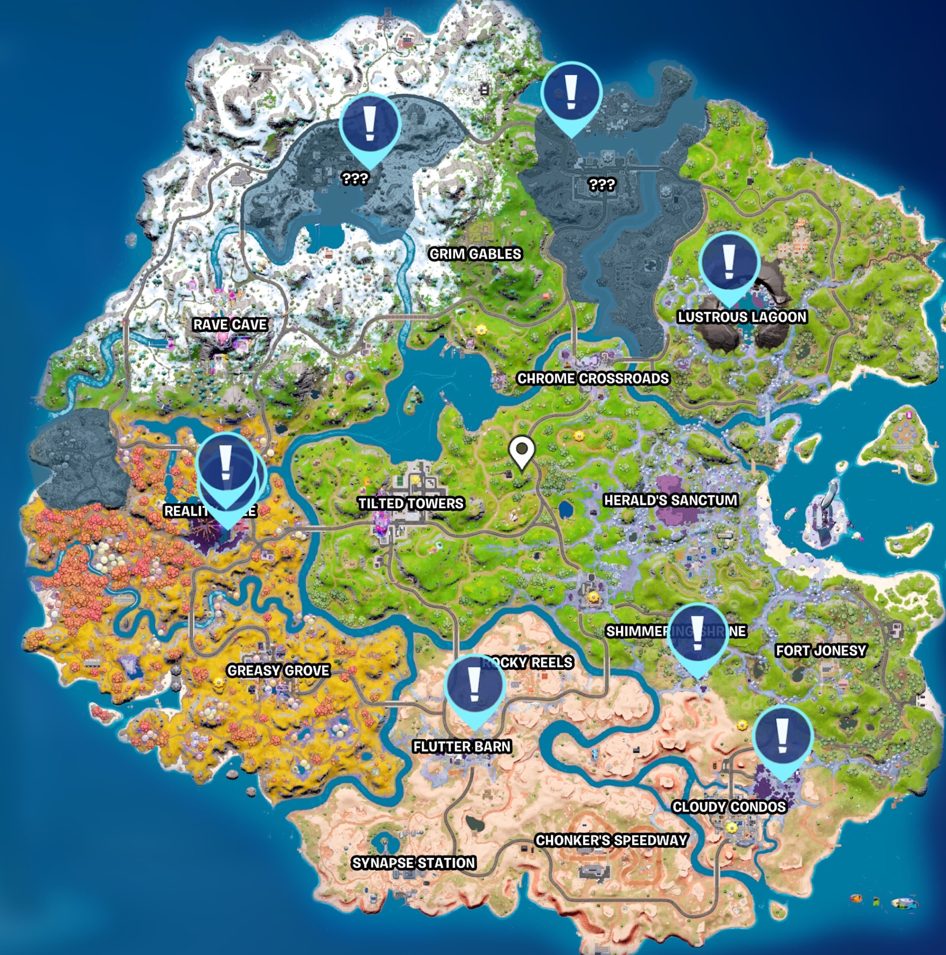 Get Howler Claws in Fortnite - All Altar Locations