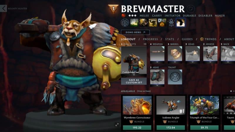 Brewmaster prepares for battle