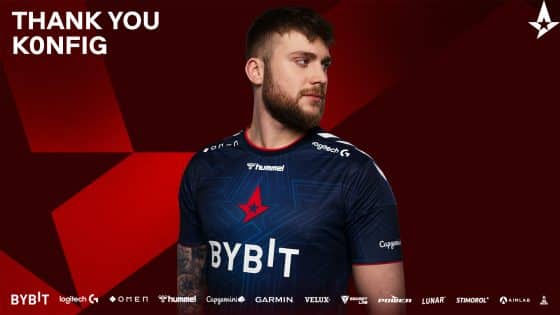 Astralis Say Goodbye to k0nfig Following Player’s Injury 