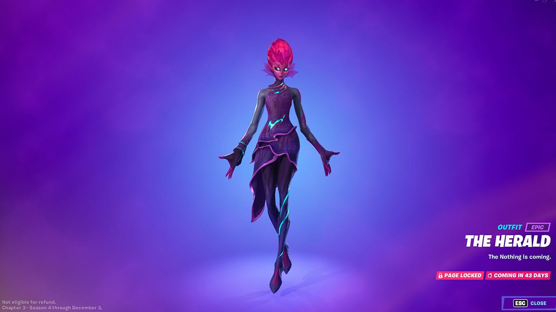 The Herald - Fortnite Chapter 4 Rumours