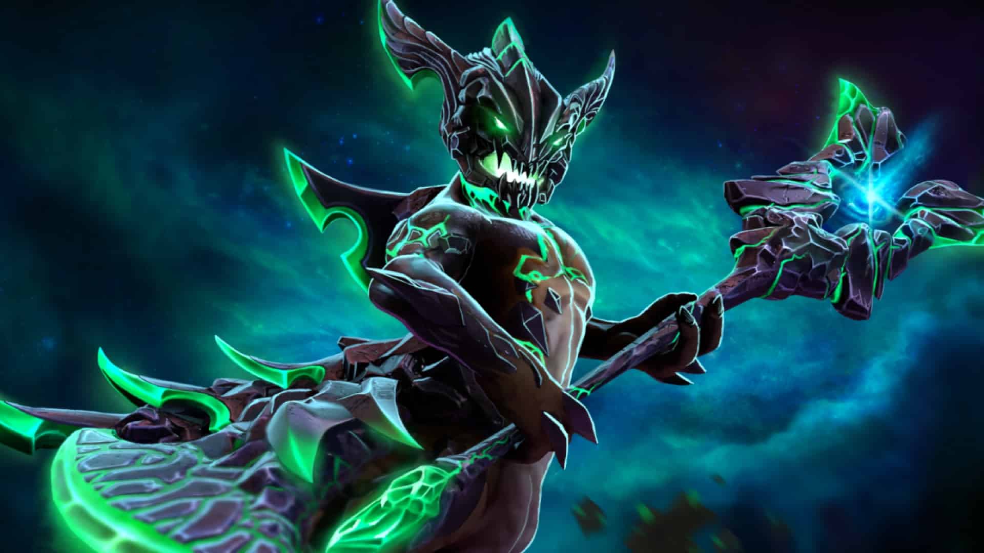 Outworld Destroyer uses Arcane Orb to deal Pure damage to enemy units