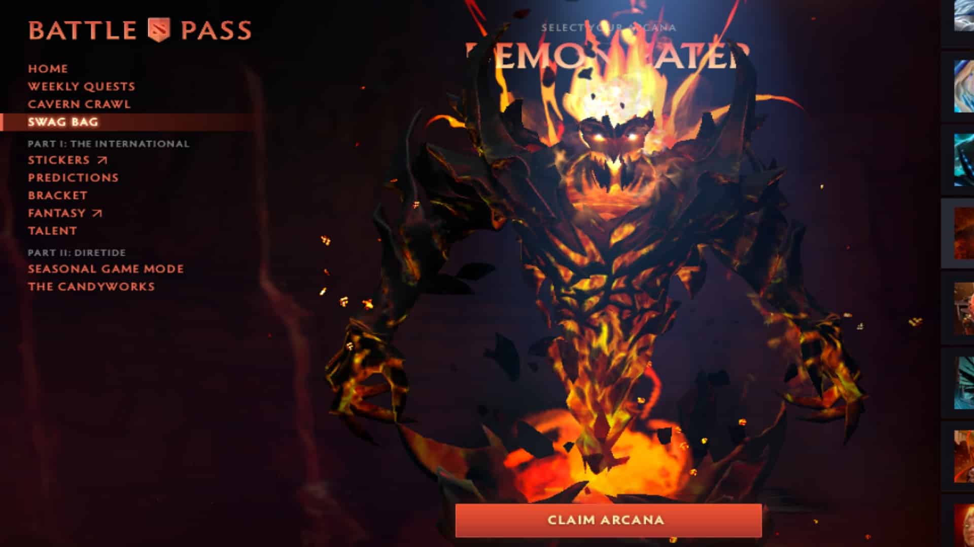 Shadow Fiend uses his util to wipe out enemies