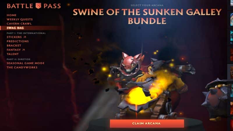 Techies uses Sticky Bomb in the lane