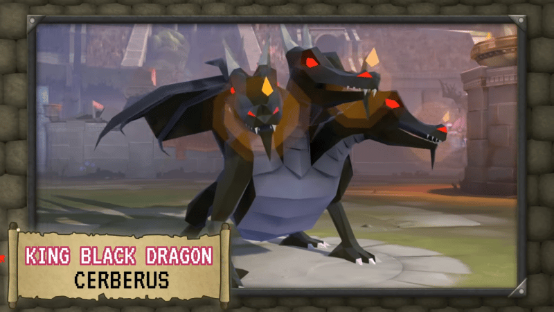 Picture of Black Dragon King Cerberus