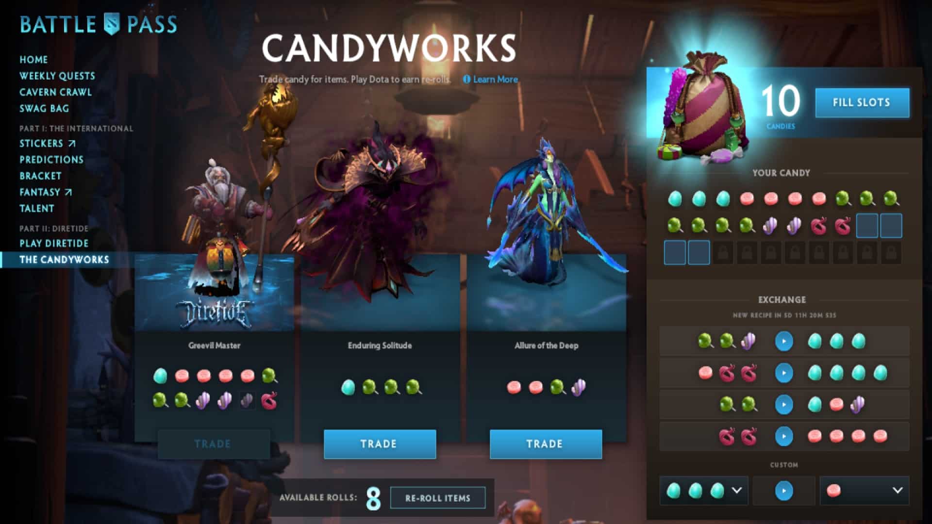 Unlock new items with The Candyworks in Part II of the Battle Pass 2022