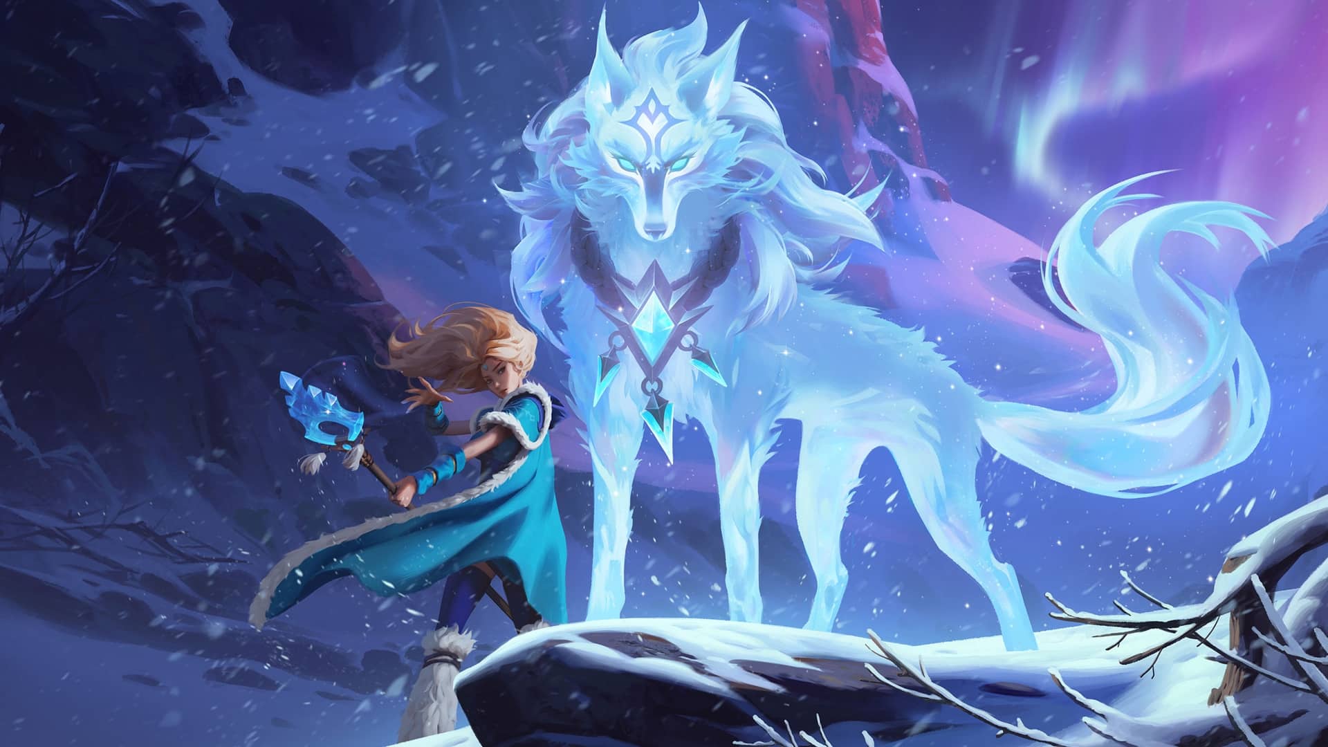 Beautiful new form of Crystal Maiden