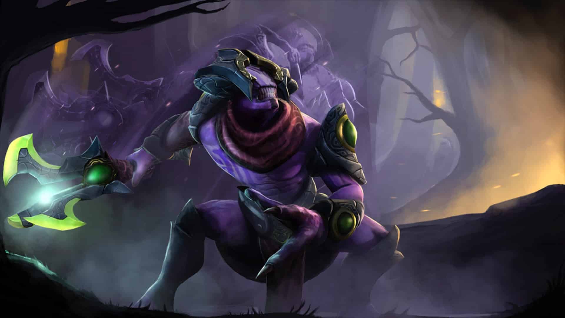 Faceless Void uses Time Walk to avoid incoming attacks