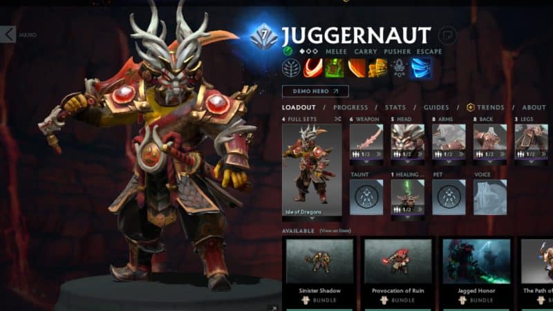 Juggernaut looks impressive in the Isle of Dragons Mythical set