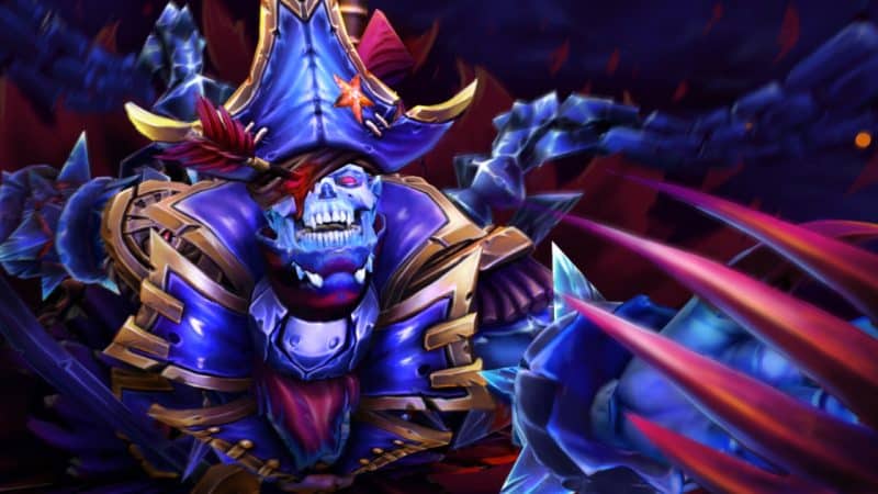 Lich uses Frost Blast to deal damage in Diretide matches