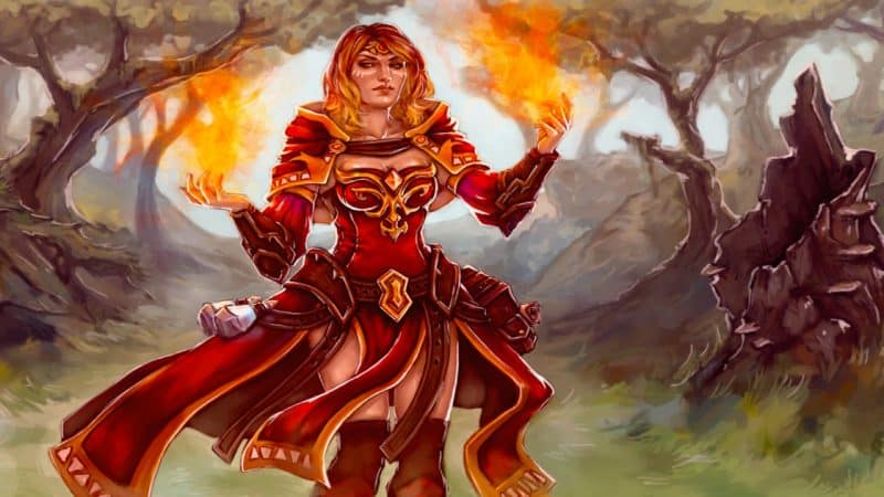 Lina searches for enemies to scorch