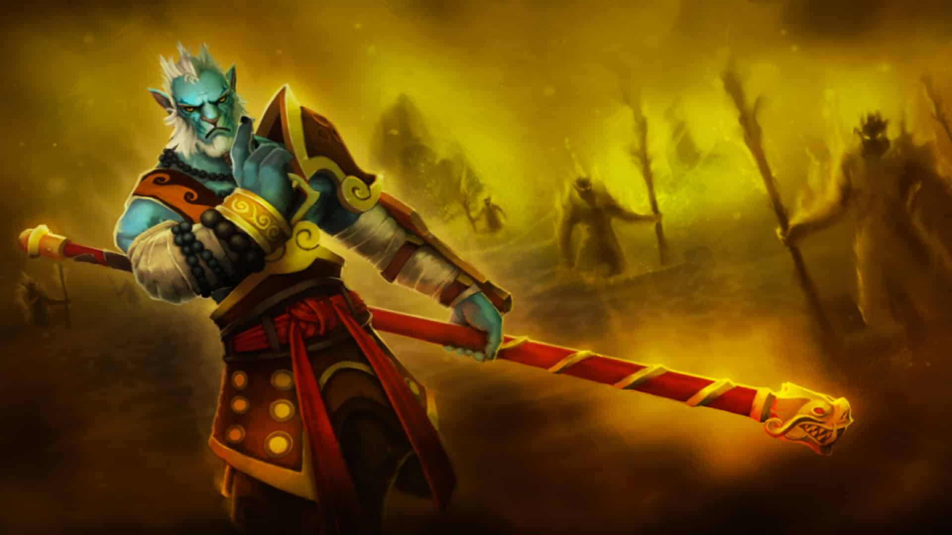 Phantom Lancer prepares to use Spirit Lance to slow his enemies