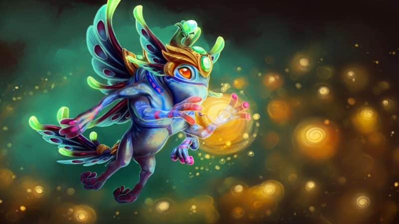 Puck silences her enemies with her spells