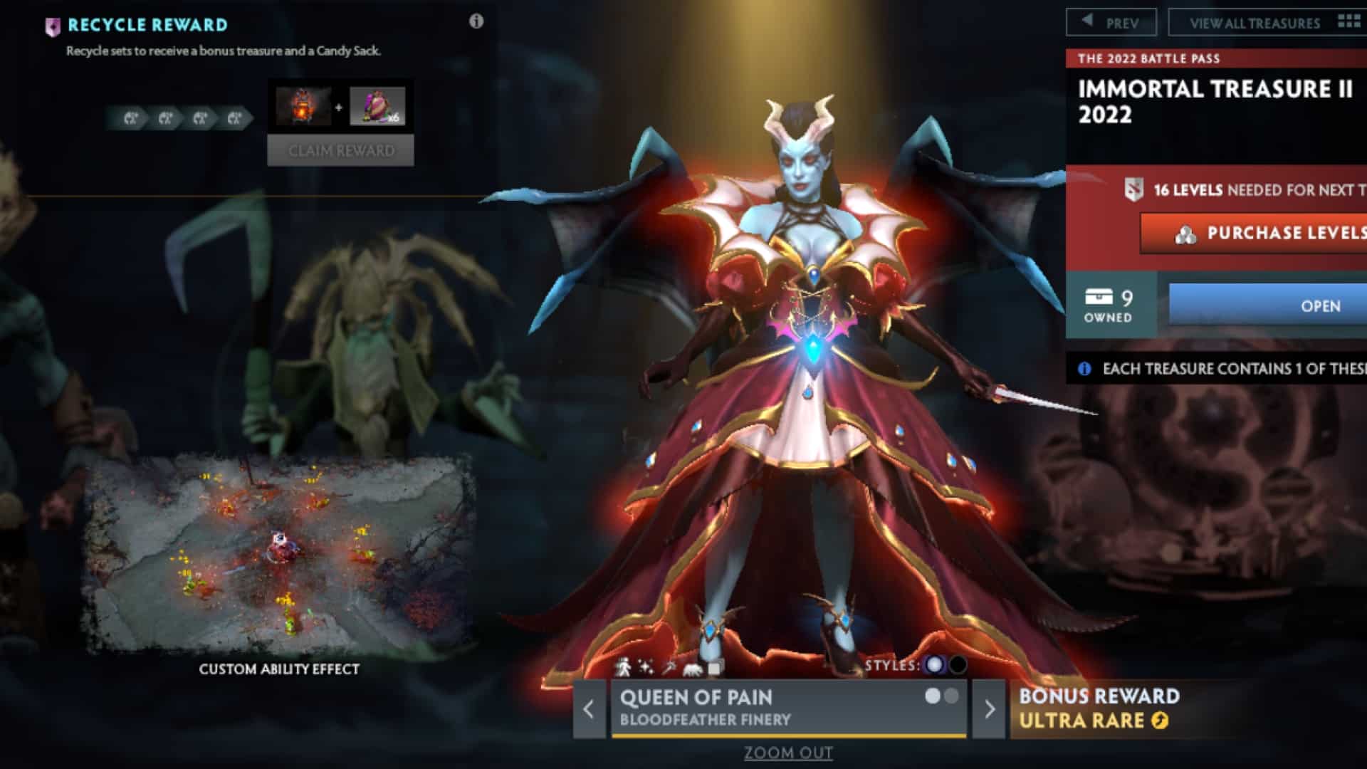 Akasha makes a move in her fantastic Bloodfeather Finery set