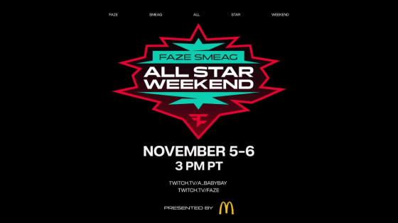FaZe Smeag All Star Weekend Kicks Off Today