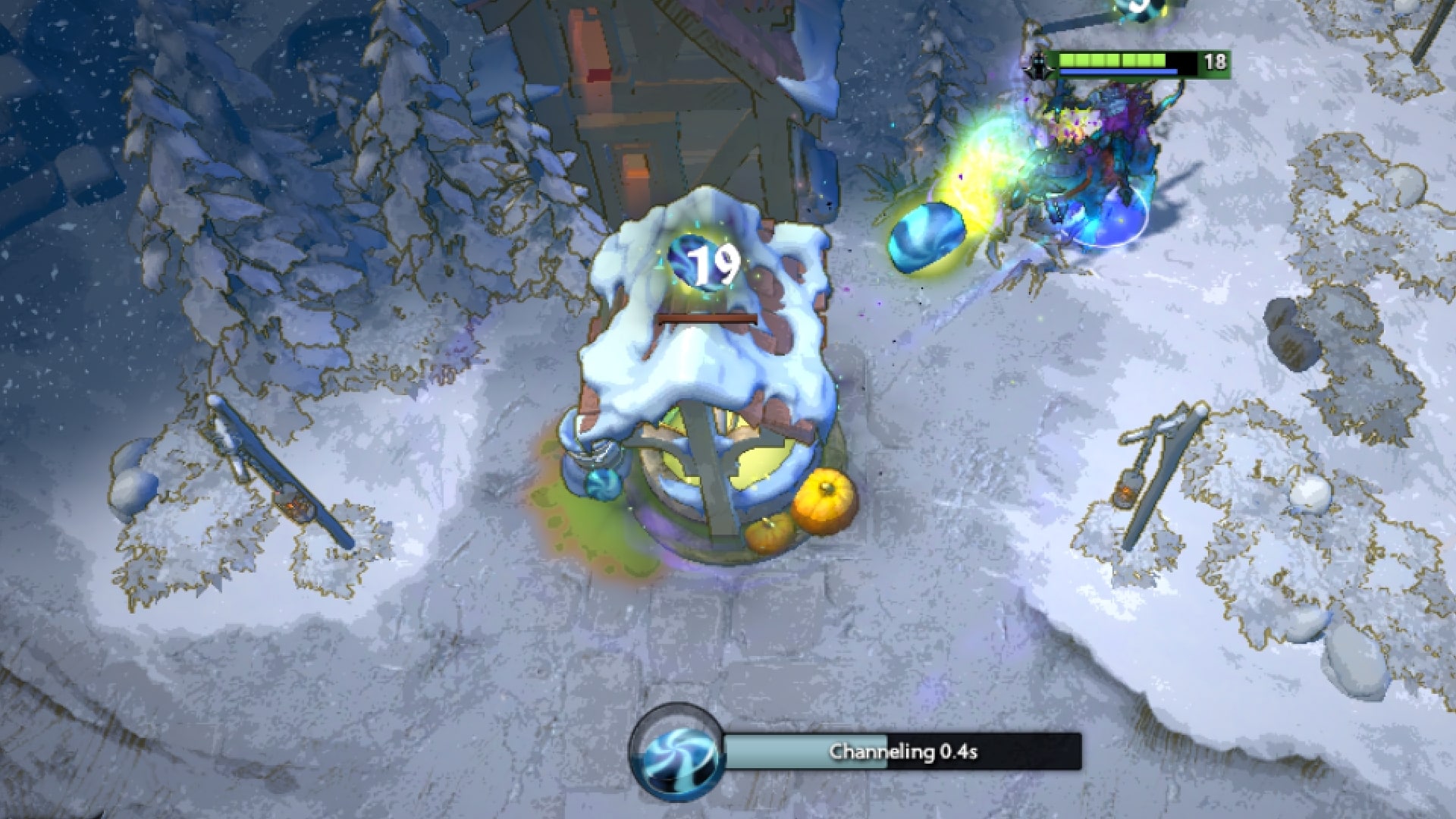 Abaddon scores Taffy in Diretide mode