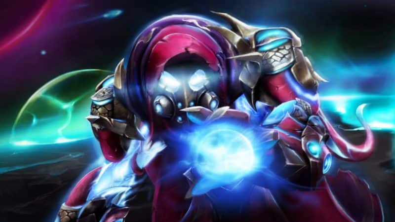 Dota 2 - Arc Warden collects Taffy in Diretide mode - ft