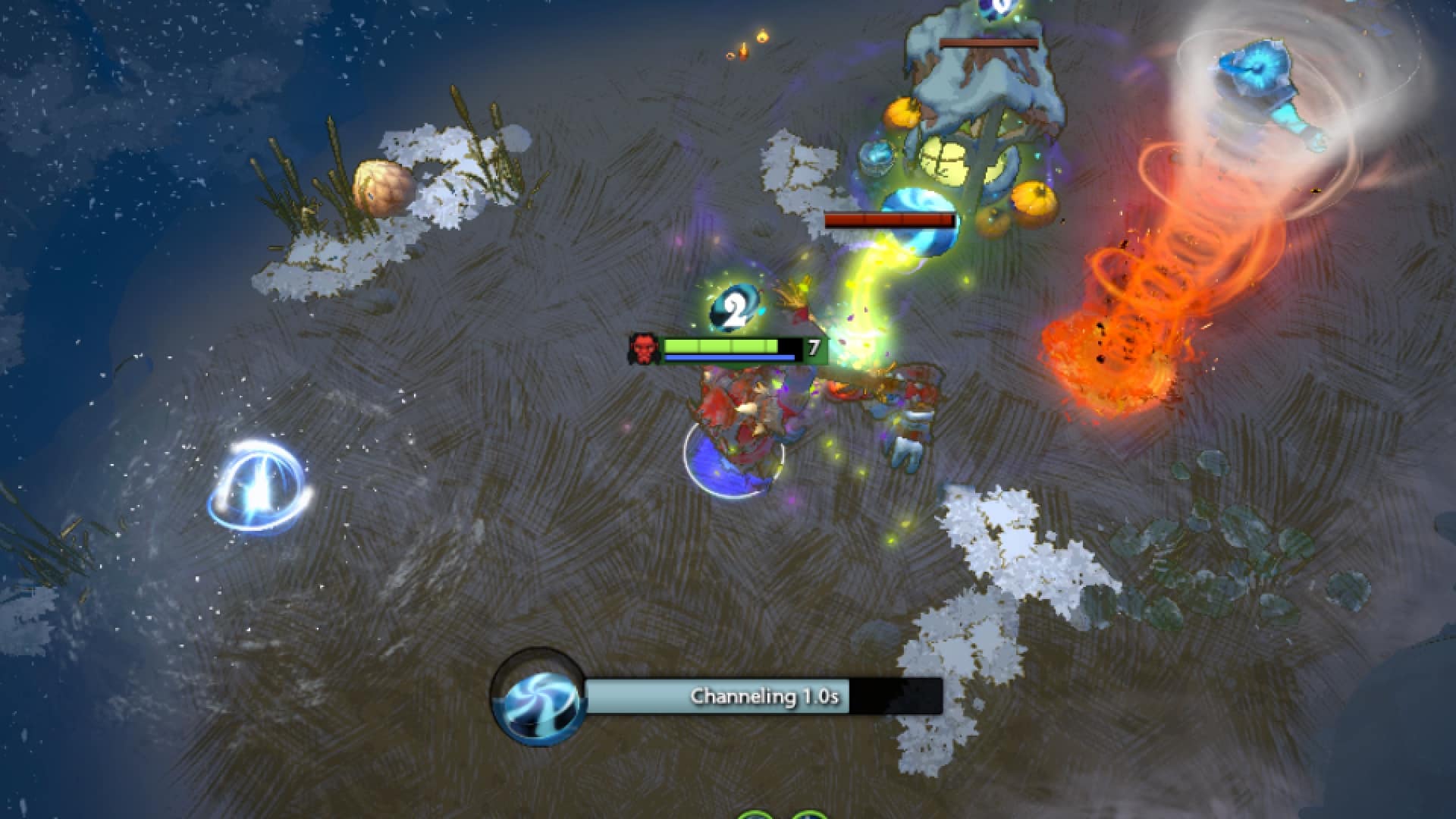 Axe deposits Taffy collected from Greevils in Diretide