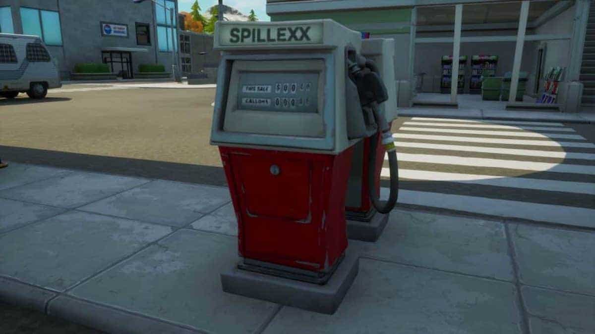 Fortnite Chapter 4 Weekly Quests - Gas Pumps
