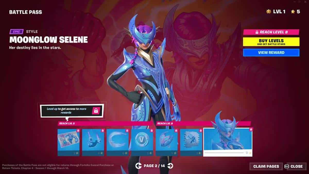 Fortnite Chapter 4 Battle Pass