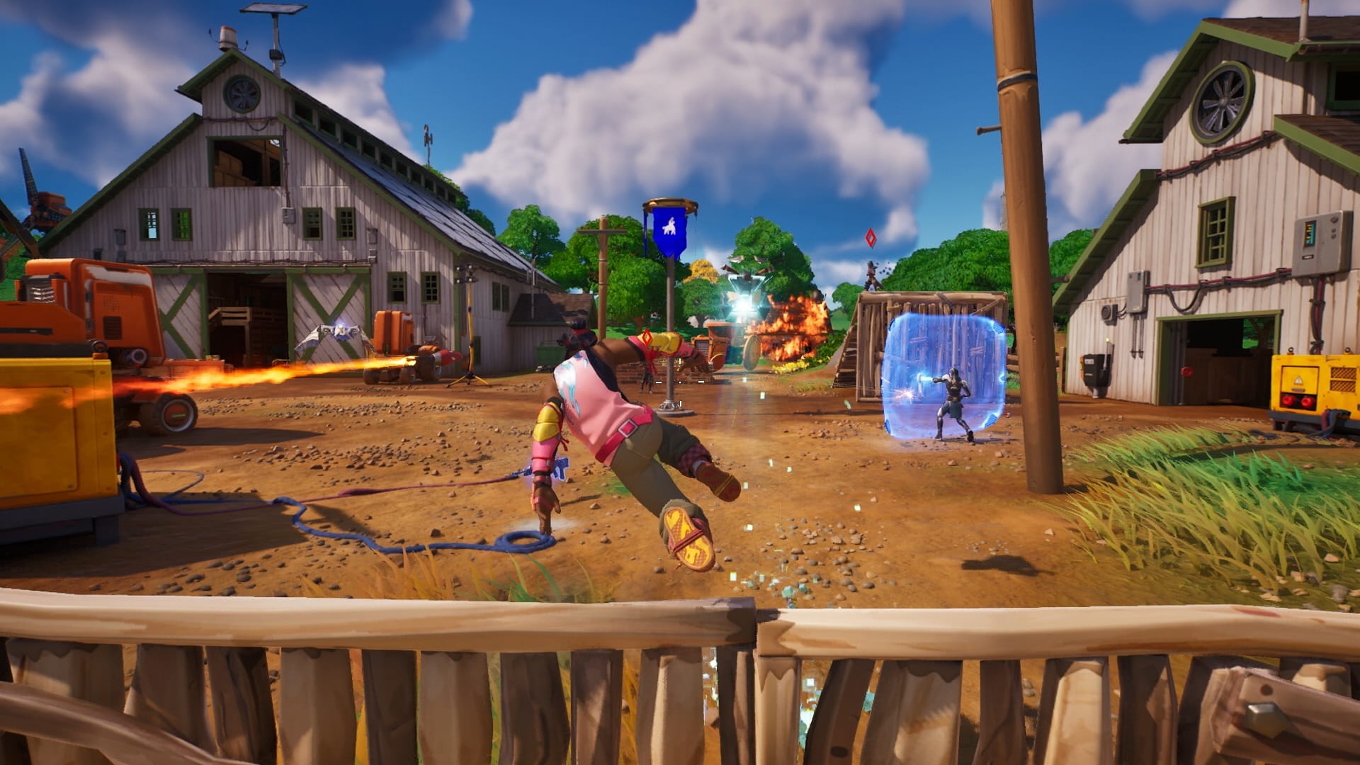 Best Fortnite Chapter 4 Landing Spots - Frenzy Fields