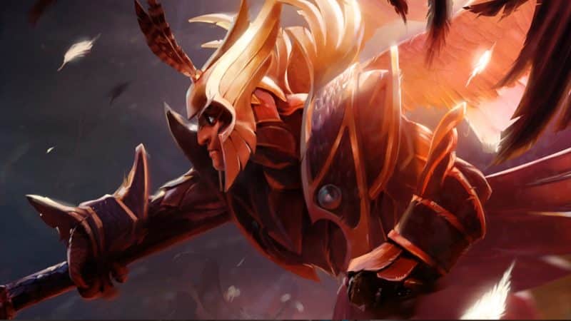 Skywrath Mage uses Mystic Flare to obliterate enemies in Dota 2
