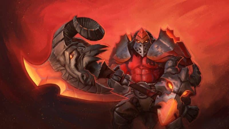 Axe returns damage using Counter Helix in battles