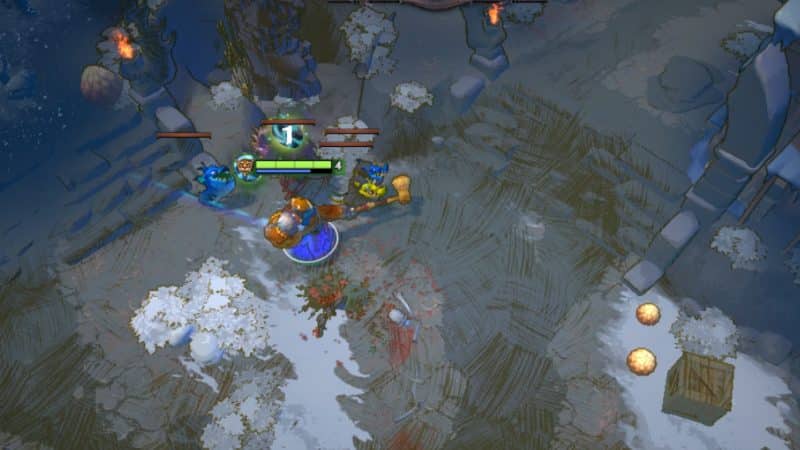 Brewmaster destroys Greevils in Diretide