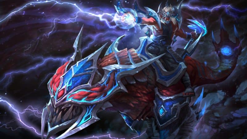 Disruptor uses Static Storm to prevent enemy heroes from using their spells