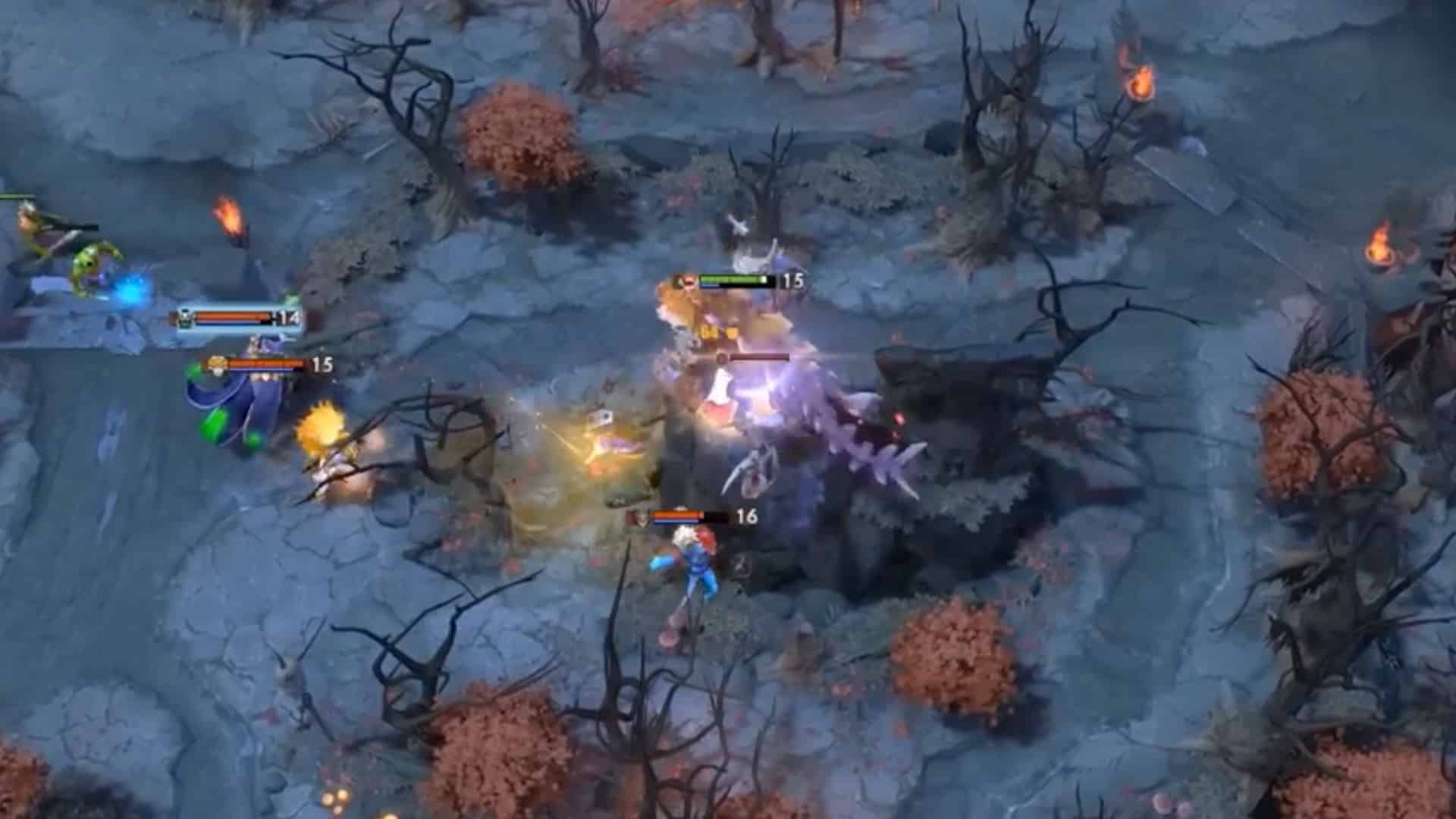 Primal Beast is killed by multiple enemy heroes