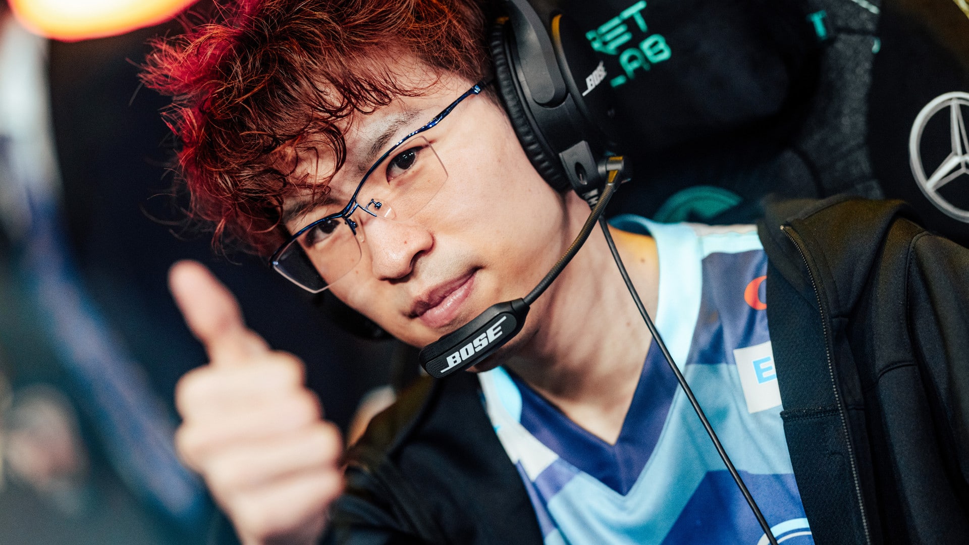 Team Heretics toplaner Evi