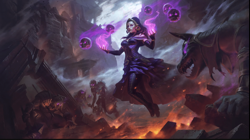 Nu Wa from SMITE as Lilianas Vess