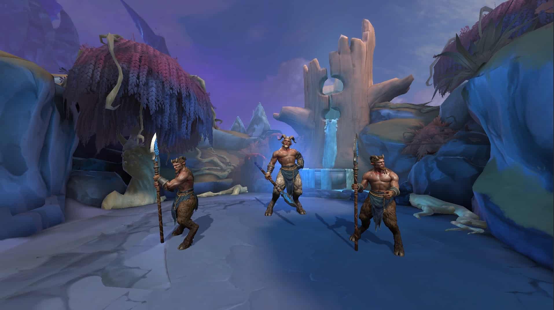 SMITE Blue Buff Satyr Camp