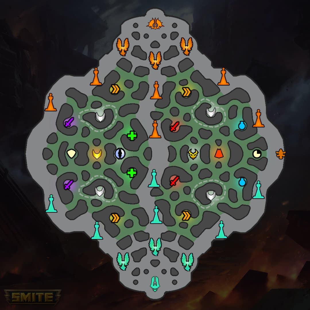 SMITE Conquest Map for Year 10