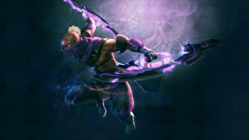Anti-Mage regains health with Cold Embrace during battles while playing with Winter Wyvern