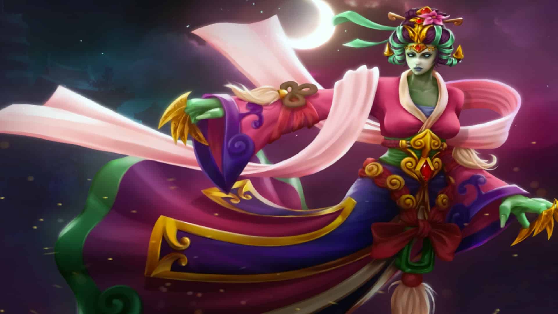 Death Prophet kills enemies using Crypt Swarms