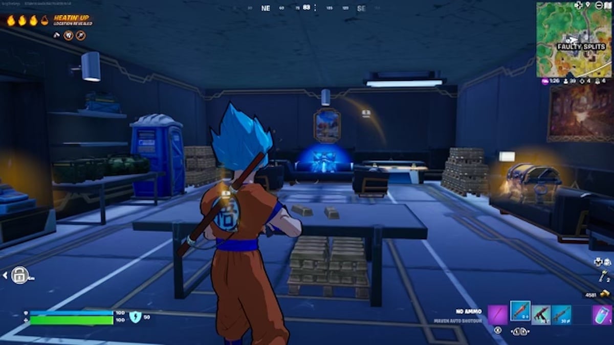 Fortnite Cold Blooded Vaults