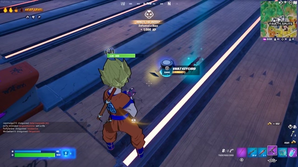 Fortnite Cold Blooded Vaults