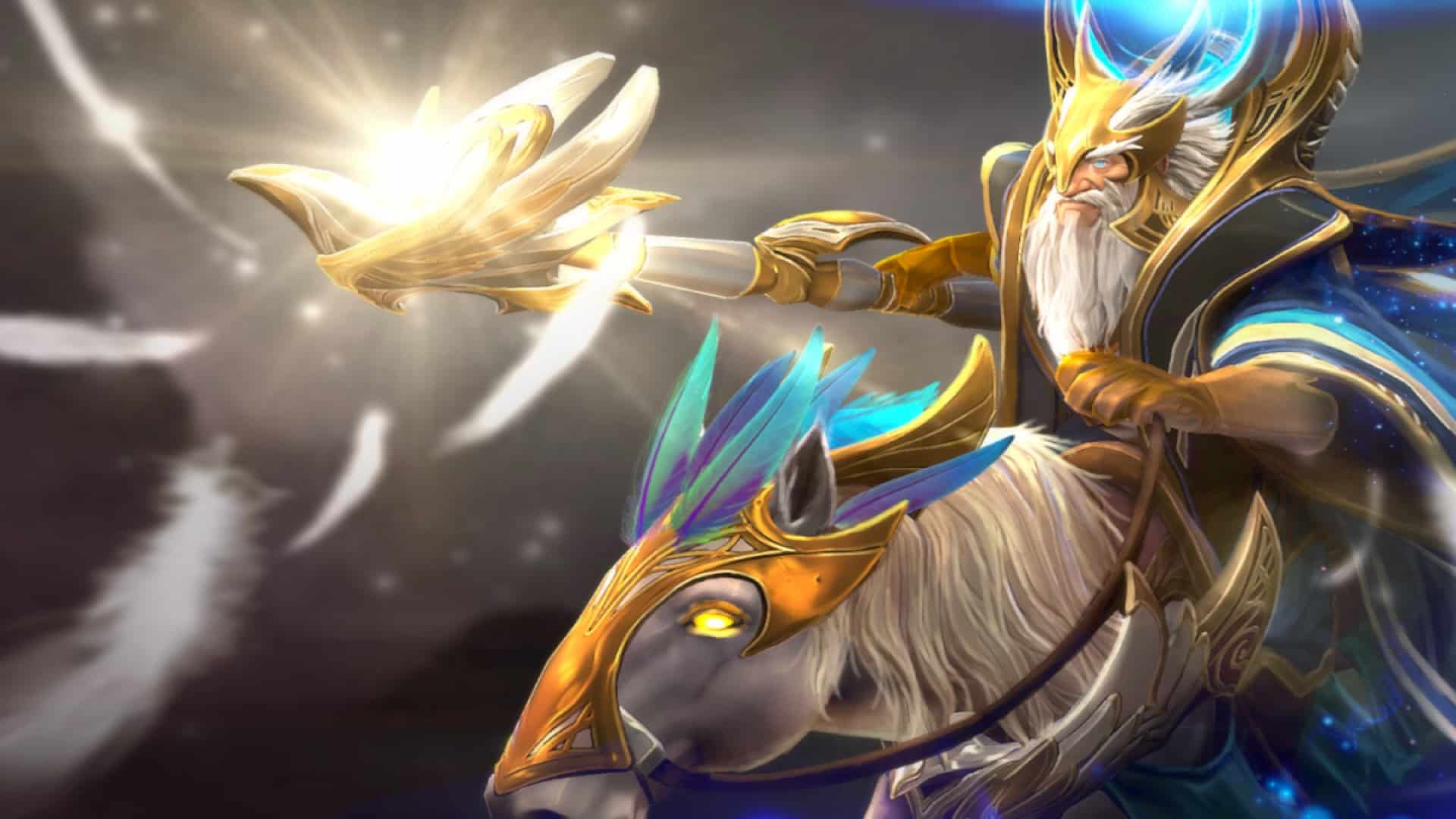 Keeper of The Light restores mana to Death Prophet