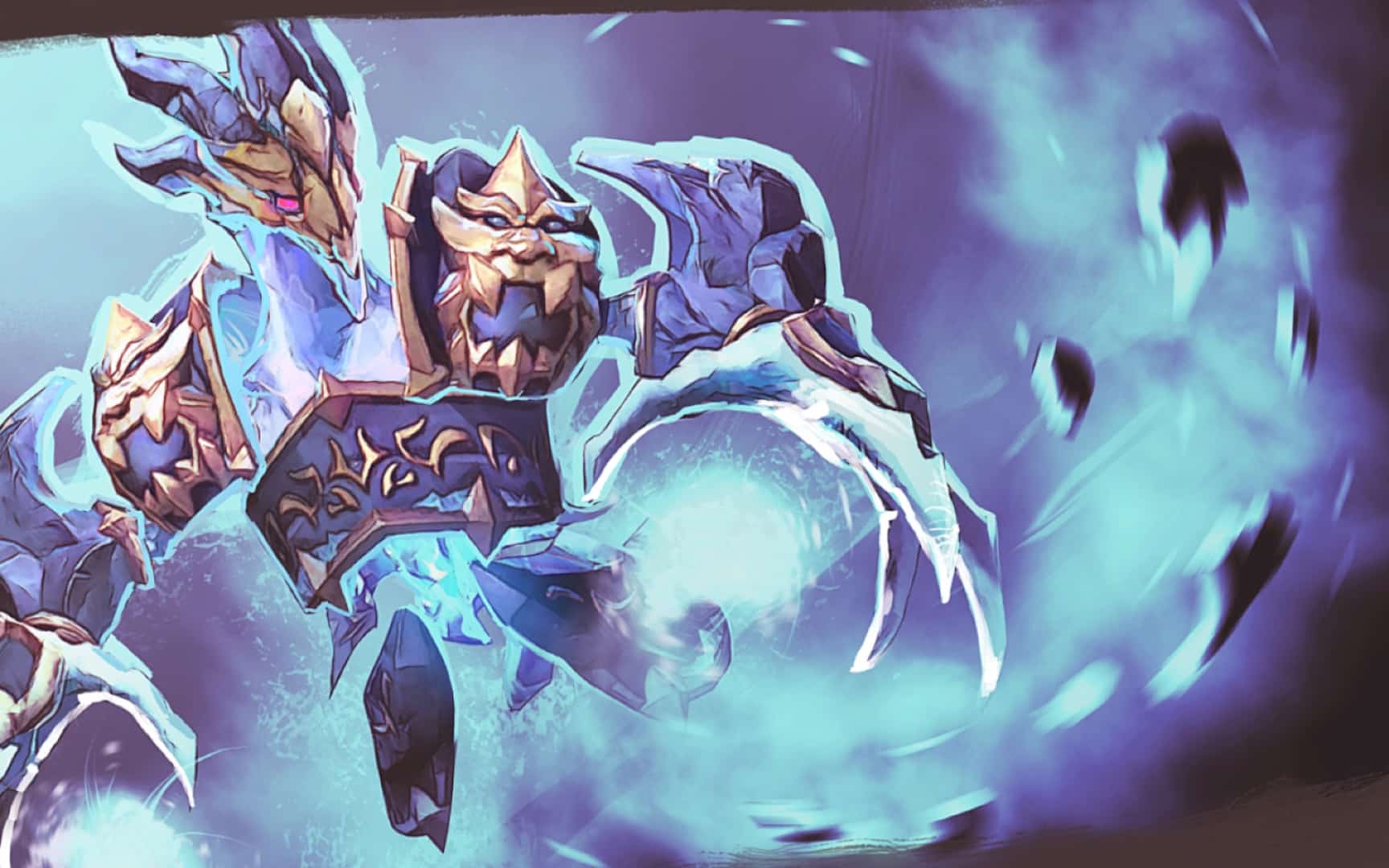 Dota 2 - Ancient Apparition casts Cold Feet on enemies