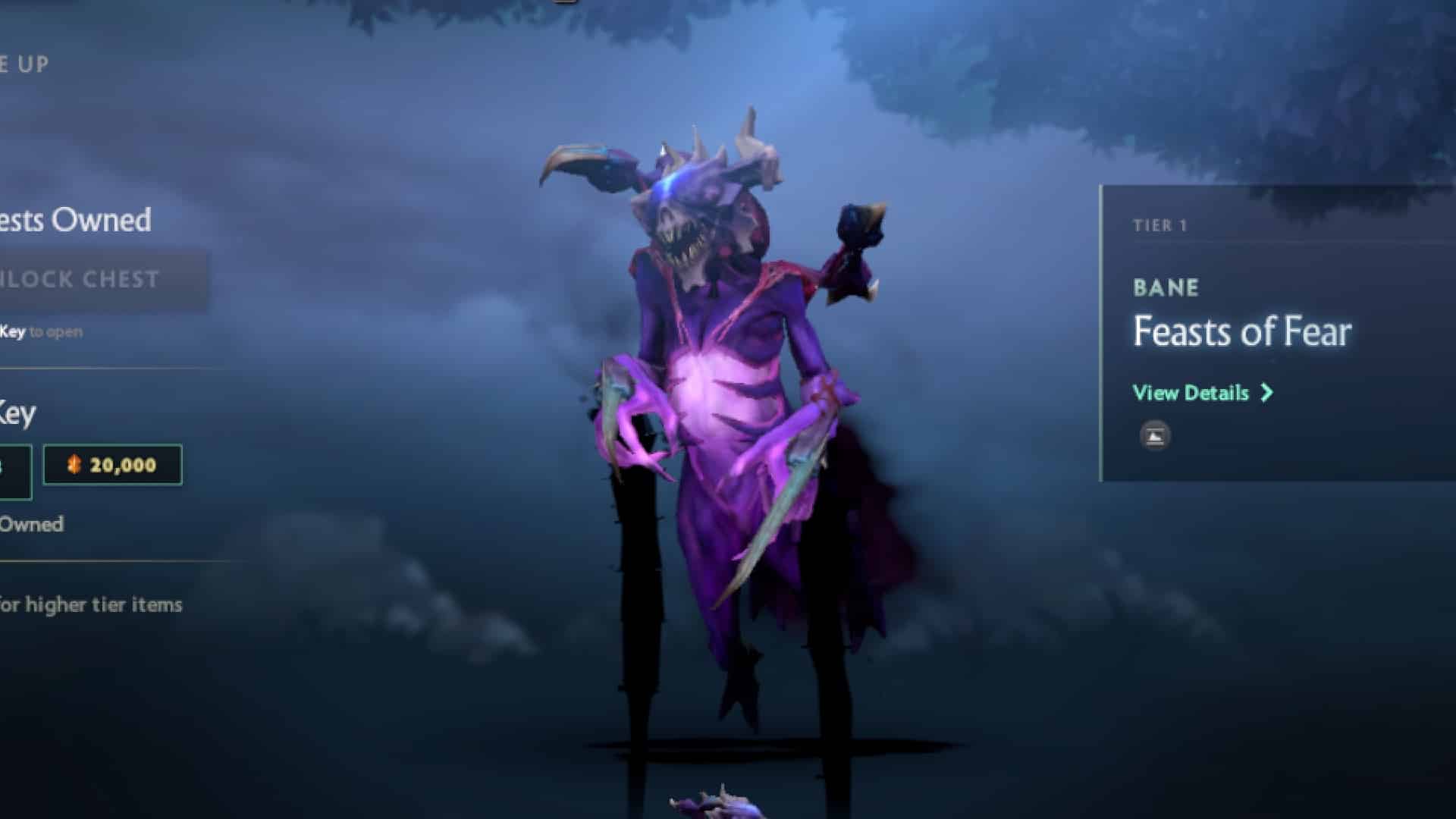 Bane disables enemies in the Feasts of Fear set