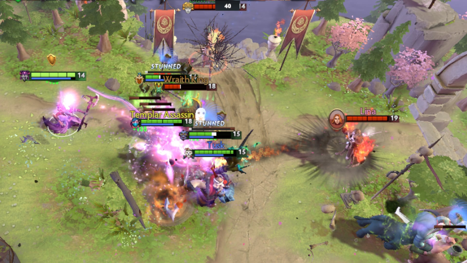 Dazzle plays a splendid support hero during team fights