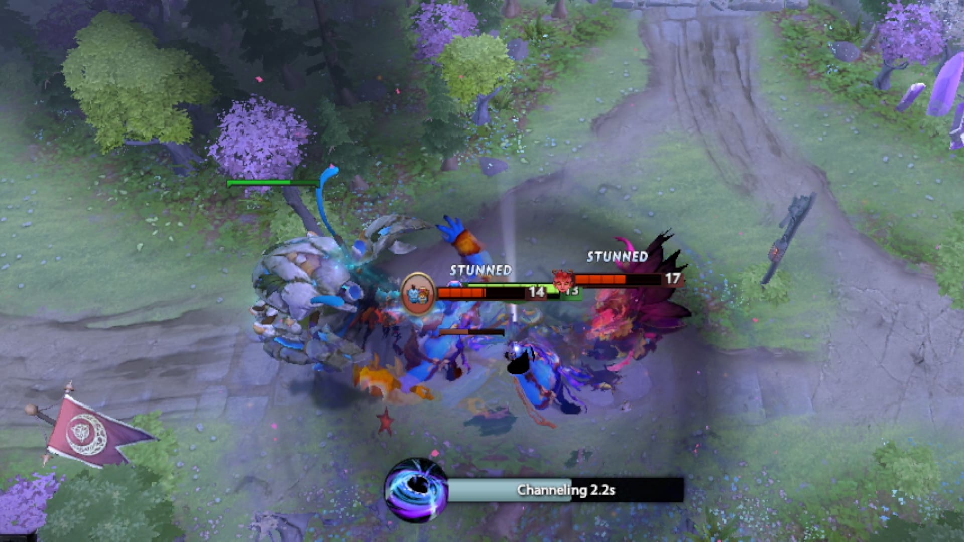 Enigma disables enemies near a tower to increase the damage dealt to them