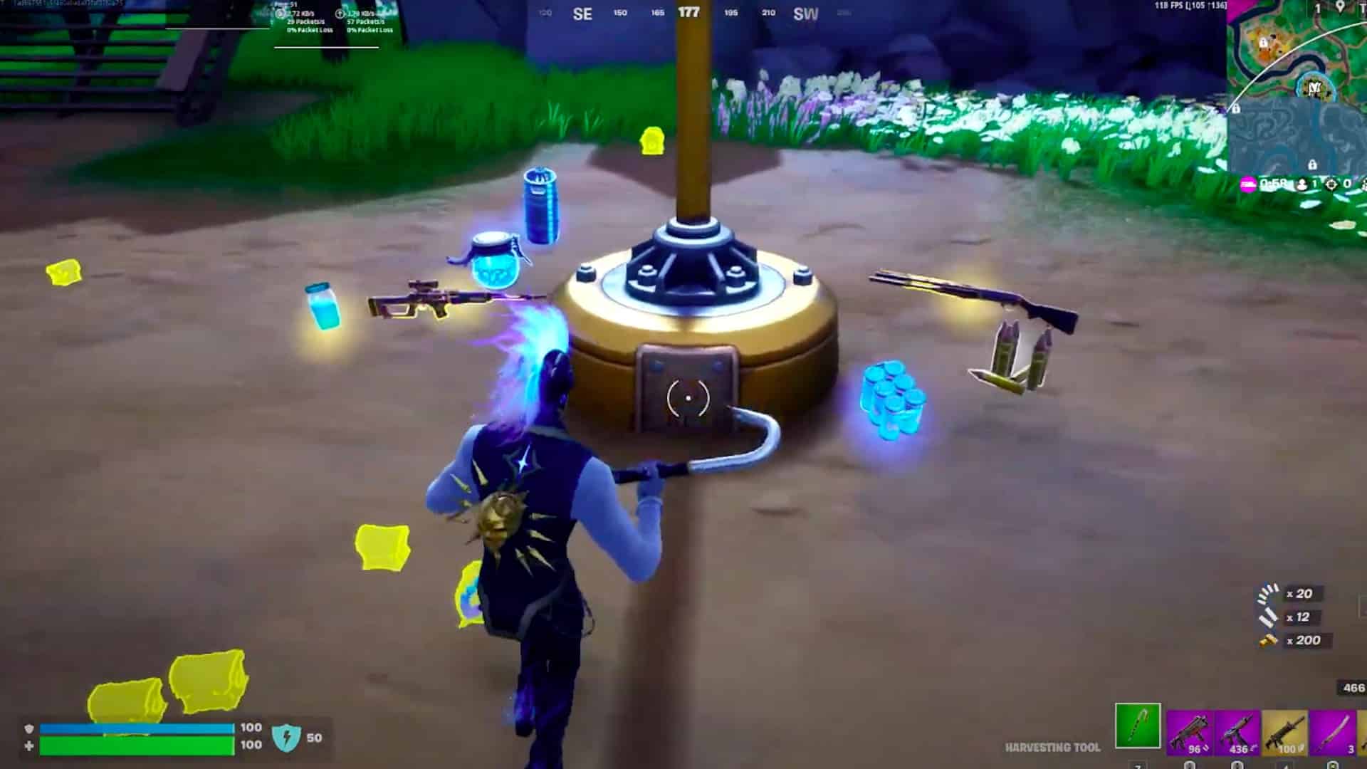 Fortnite Mythic Pulse Rifle Overclocked