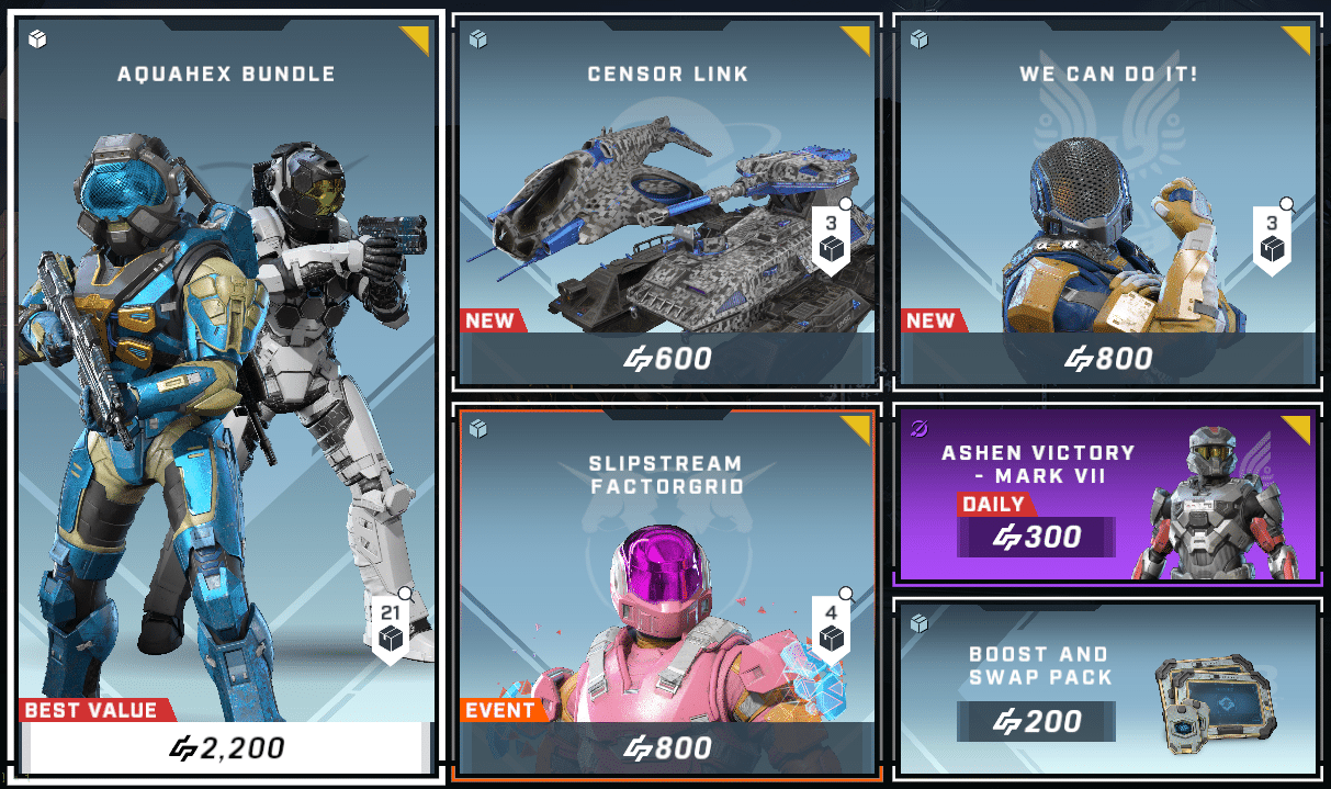 Check out the new and improved item shop! Remember: Many items are limited-time only!